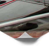 カラフル建物は川のそばにある ポスター (角)