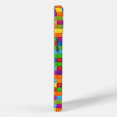 カラフル建物ブロックパターン Case-Mate iPhoneケース (裏面 / 右)