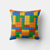 カラフル建物ブロック クッション (裏面)
