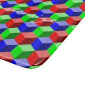 カラフル建物ブロックThunder_Cove 3-D カッティングボード (角)