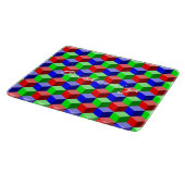 カラフル建物ブロックThunder_Cove 3-D カッティングボード (角)
