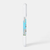 カラフル建物 iPhone 16ケース (右側面)