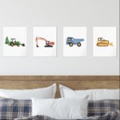 カラフル建築車少年ルーム (寝室)