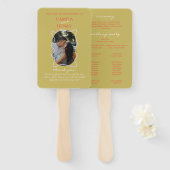 カラフル式結婚プログラムのハンドファン ハンドファン (正面&裏面)