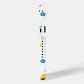 カラフル形よくはしゃぐ形とドットの背景 Case-Mate iPhoneケース (裏面 / 左)