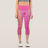 カラフル形 カプリレギンス (正面)