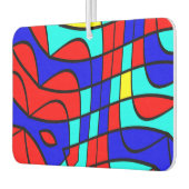 カラフル形 カーエアーフレッシュナー (左)