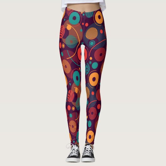 カラフル形 レギンス (正面)