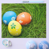 カラフル復活祭の卵 チラシ (シングル)