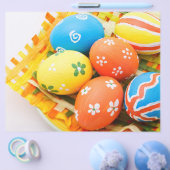 カラフル復活祭の卵 チラシ (シングル)