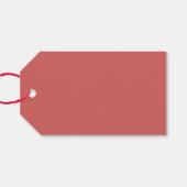 カラフル応援ニューイヤーファミリーホリデー ギフトタグ (裏面横)