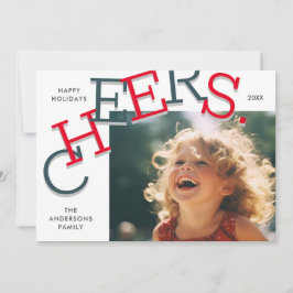 カラフル応援!シンプルクリスマス シーズンカード