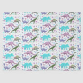 カラフル恐竜マニア 薄葉紙 (正面)