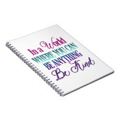 カラフル感動的グリッター ノートブック (右側)