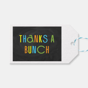 カラフル感謝していありがとう ギフトタグ