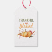 カラフル感謝と賛美はかぼちゃの贈り物 ギフトタグ (正面)