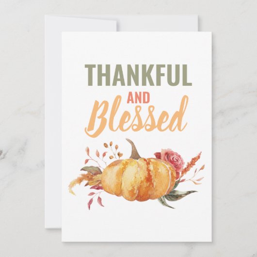 カラフル感謝と賛美はかぼちゃの贈り物 シーズンカード (正面)