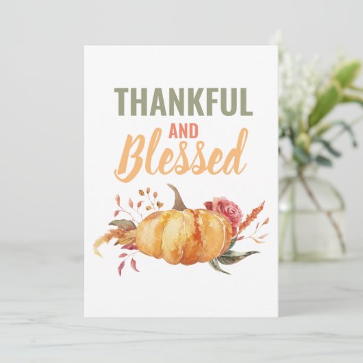 カラフル感謝と賛美はかぼちゃの贈り物 シーズンカード (スタンド正面)