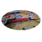 カラフル手伝統的色彩の鮮やか焼き カッティングボード (角)