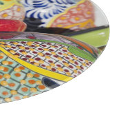 カラフル手伝統的色彩の鮮やか焼き カッティングボード (角)