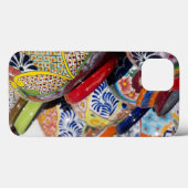 カラフル手伝統的色彩の鮮やか焼き Case-Mate iPhoneケース (裏面 (横))
