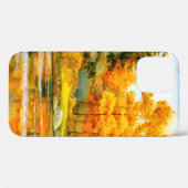 カラフル手描きの水色スケッチ Case-Mate iPhoneケース (裏面 (横))