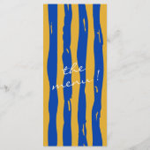 カラフル手書イタリアンパイ結婚プ メニュー (裏面)