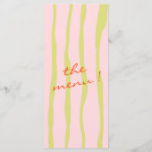 カラフル手書ピリペス メニュー (裏面)