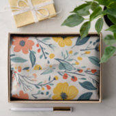 カラフル手絵を描フローラ 薄葉紙 (ギフト)