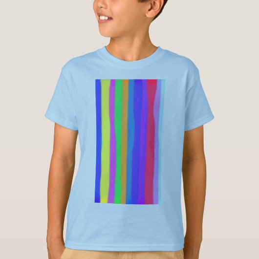 カラフル抽象アート 20 Tシャツ (正面)