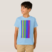 カラフル抽象アート 20 Tシャツ (正面フル)