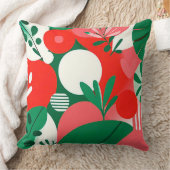 カラフル抽象デザイン クッション (ブランケット)