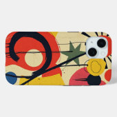 カラフル抽象デザイン Case-Mate iPhoneケース (裏面 (横))