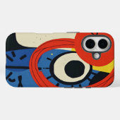 カラフル抽象デザイン Case-Mate iPhoneケース (裏面 (横))