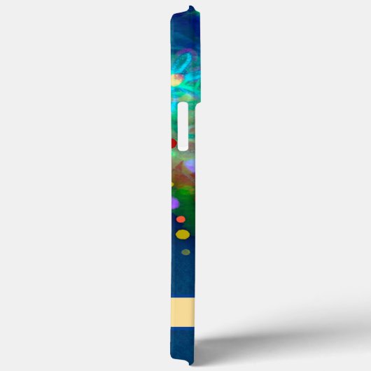 カラフル抽象芸術おもしろいカスタム吸光度 Case-Mate iPhoneケース (裏面 / 右)