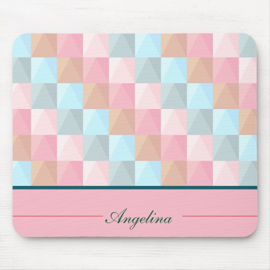 カラフル抽象芸術のカスタマイズ可能なマウスパッド マウスパッド (正面)