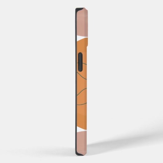 カラフル抽象芸術のカスタム美的モノグラム名 Case-Mate iPhoneケース (裏面 / 右)