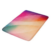 カラフル抽象芸術の幾何学的背景 バスマット (アングル)