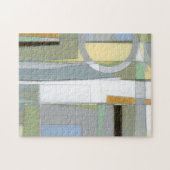 カラフル抽象芸術の幾何形状 ジグソーパズル (横)