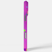 カラフル抽象芸術の明るい渦巻き Case-Mate iPhoneケース (裏面 / 右)