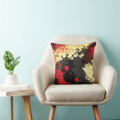 カラフル抽象芸術の絵を描染み クッション (椅子)