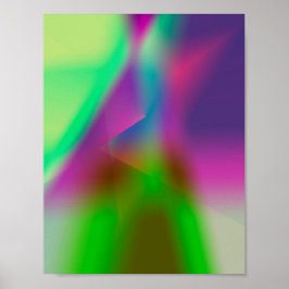 カラフル抽象芸術の編ミニマル集可能なテキストの追加 ポスター