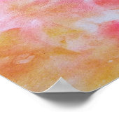 カラフル抽象芸術の編ミニマル集可能なテキストの追加 ポスター (角)