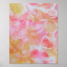 カラフル抽象芸術の編ミニマル集可能なテキストの追加 ポスター