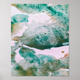 カラフル抽象芸術の編ミニマル集可能なテキストの追加 ポスター