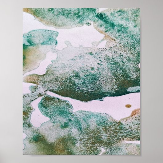 カラフル抽象芸術の編ミニマル集可能なテキストの追加 ポスター (正面)