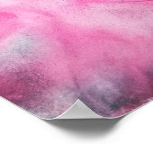 カラフル抽象芸術の編ミニマル集可能なテキストの追加 ポスター (角)