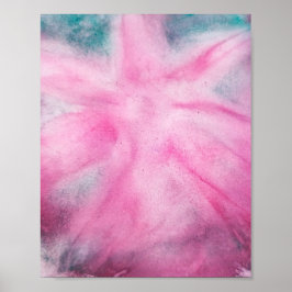 カラフル抽象芸術の編ミニマル集可能なテキストの追加 ポスター