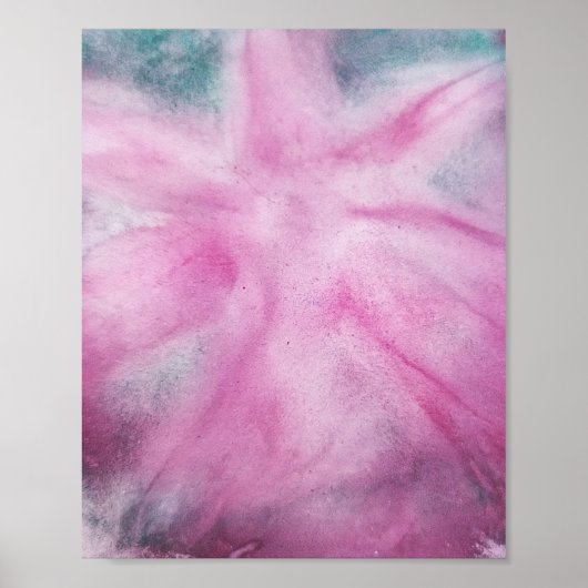 カラフル抽象芸術の編ミニマル集可能なテキストの追加 ポスター (正面)