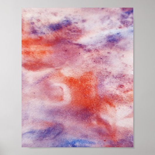 カラフル抽象芸術の編ミニマル集可能なテキストの追加 ポスター (正面)